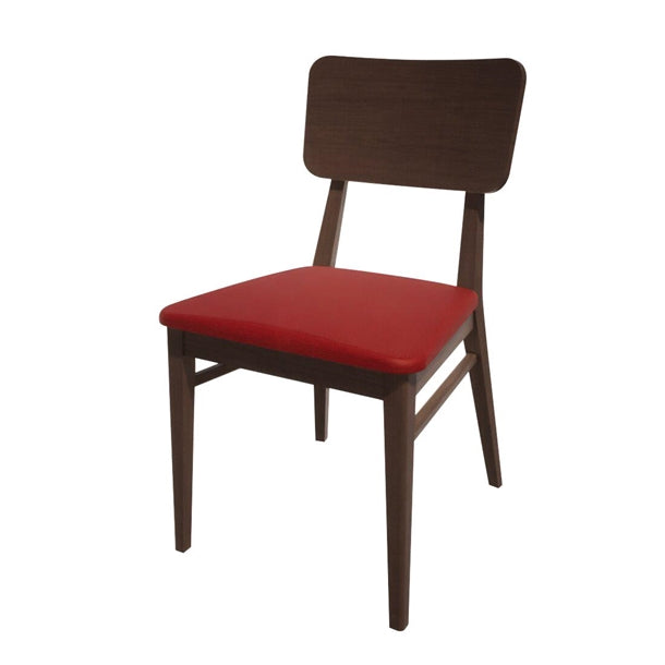 Bolero Bespoke Brenda Side Chair in Red/Wenge - HT938 All Chairs Bolero Bespoke
