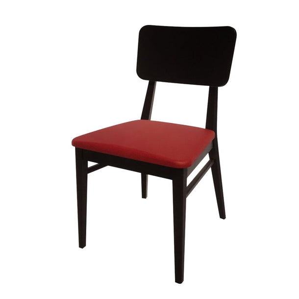 Bolero Bespoke Brenda Side Chair in Red/Charcoal - HT939 All Chairs Bolero Bespoke
