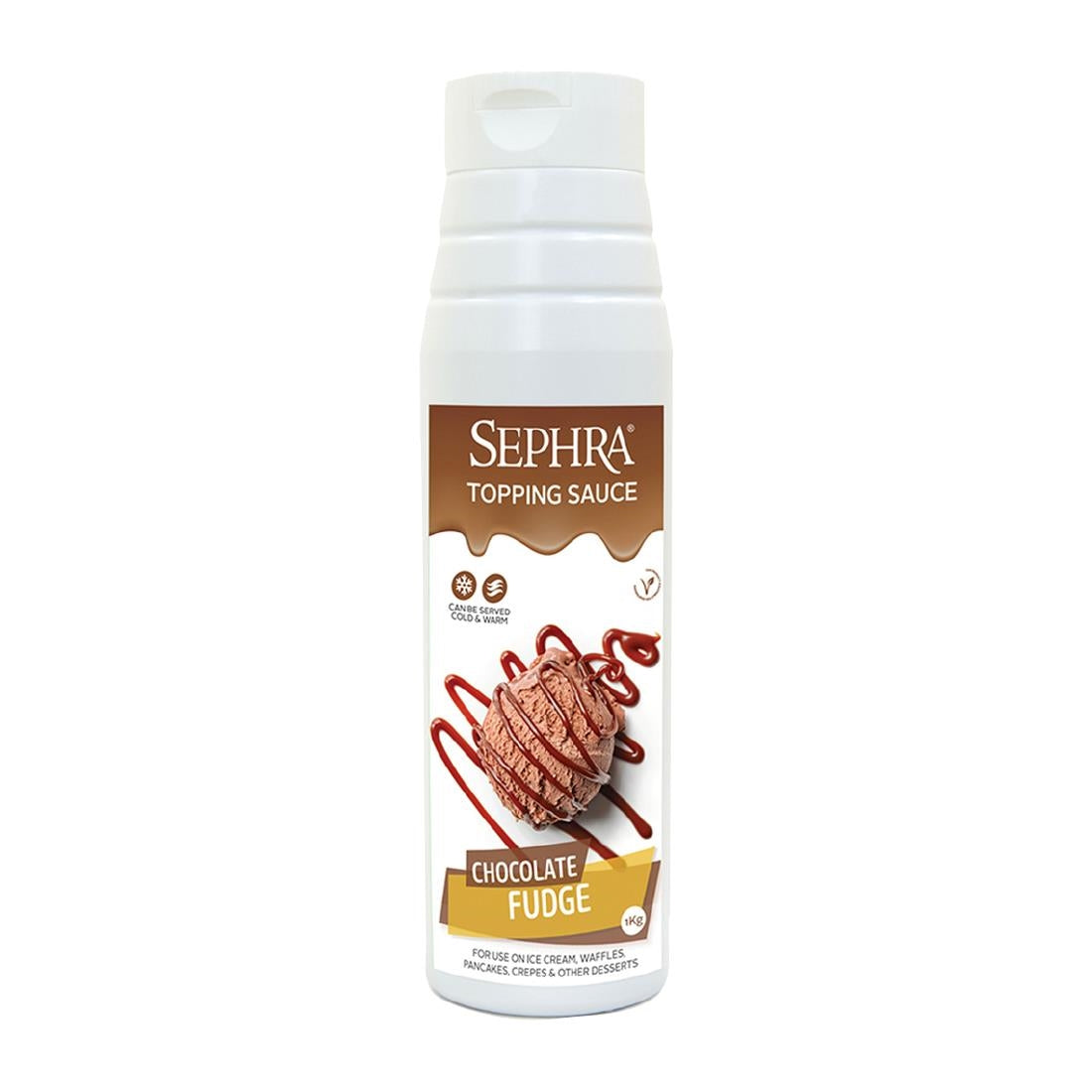 Sephra Chocolate Fudge Topping Sauces 1kg - HU114 Sephra