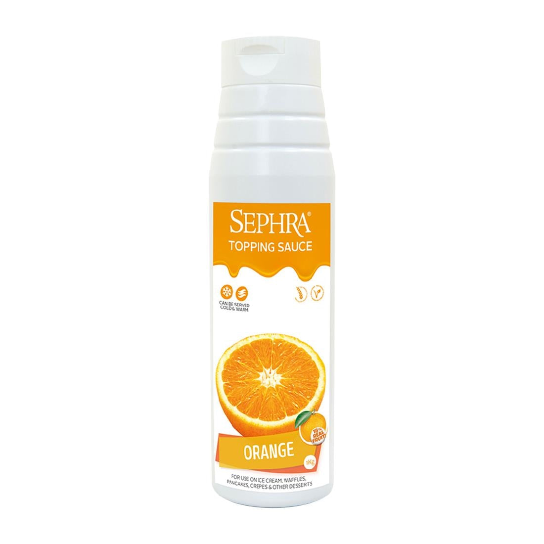 Sephra Orange Topping Sauce 1kg - HU119 Sephra