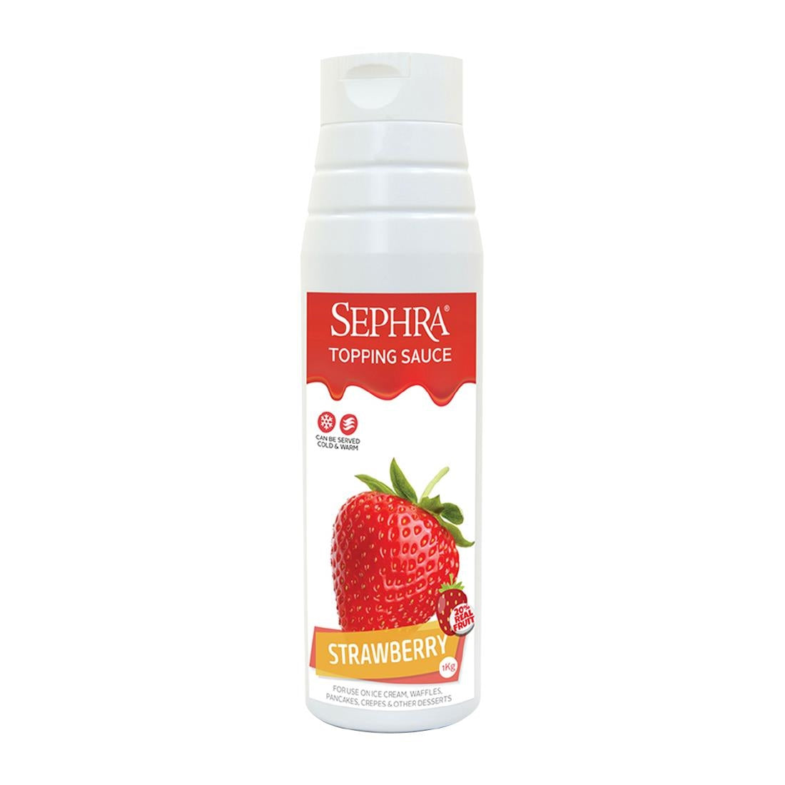Sephra Strawberry Topping Sauce 1kg - HU123 Sephra