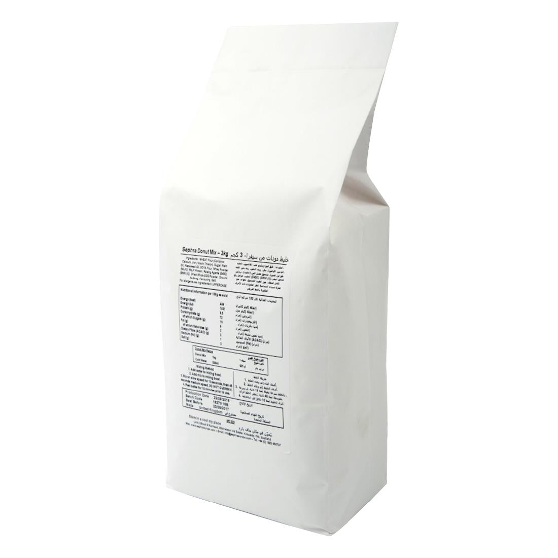 Sephra Donut Mix 3kg (Pack of 4) - HU129 Sephra