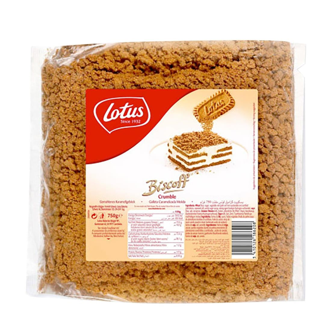 Lotus Biscoff Crumb 750g - HU153 Lotus