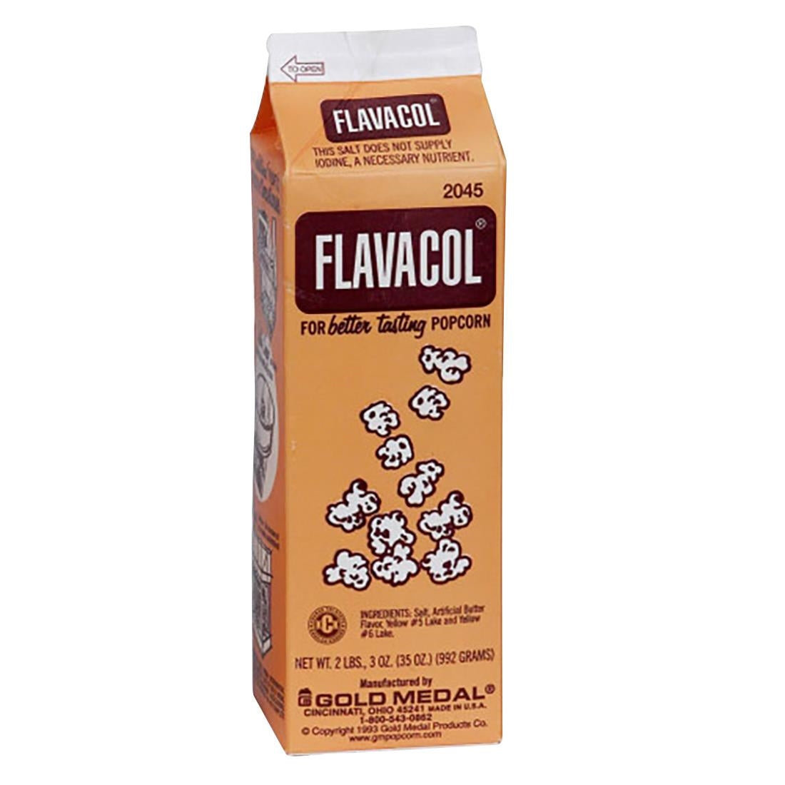 Flavacol Salt Popcorn Seasoning 992g - HU163 Flavacol