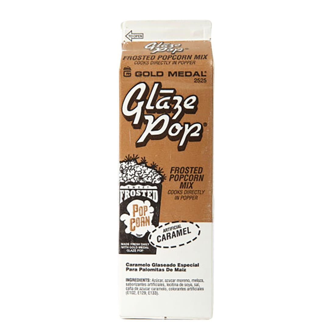 Glaze Pop Caramel Popcorn Seasoning 794g - HU167 Glaze Pop