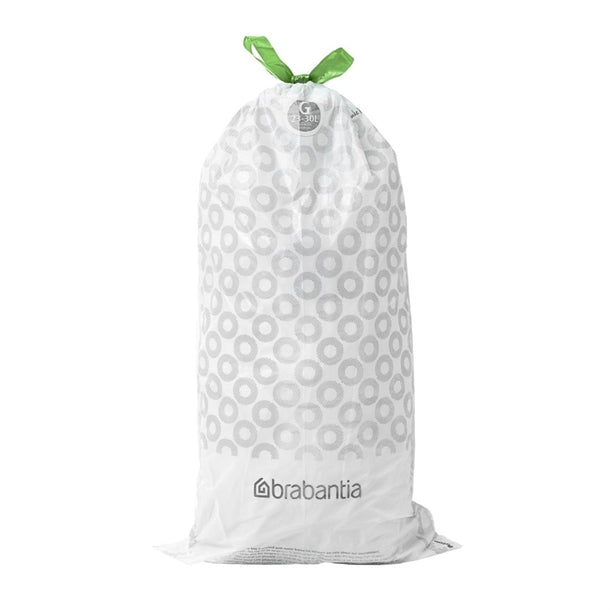 Brabantia PerfectFit Bin Bags G 23-30 Litre (Pack of 40) - HU181 Brabantia