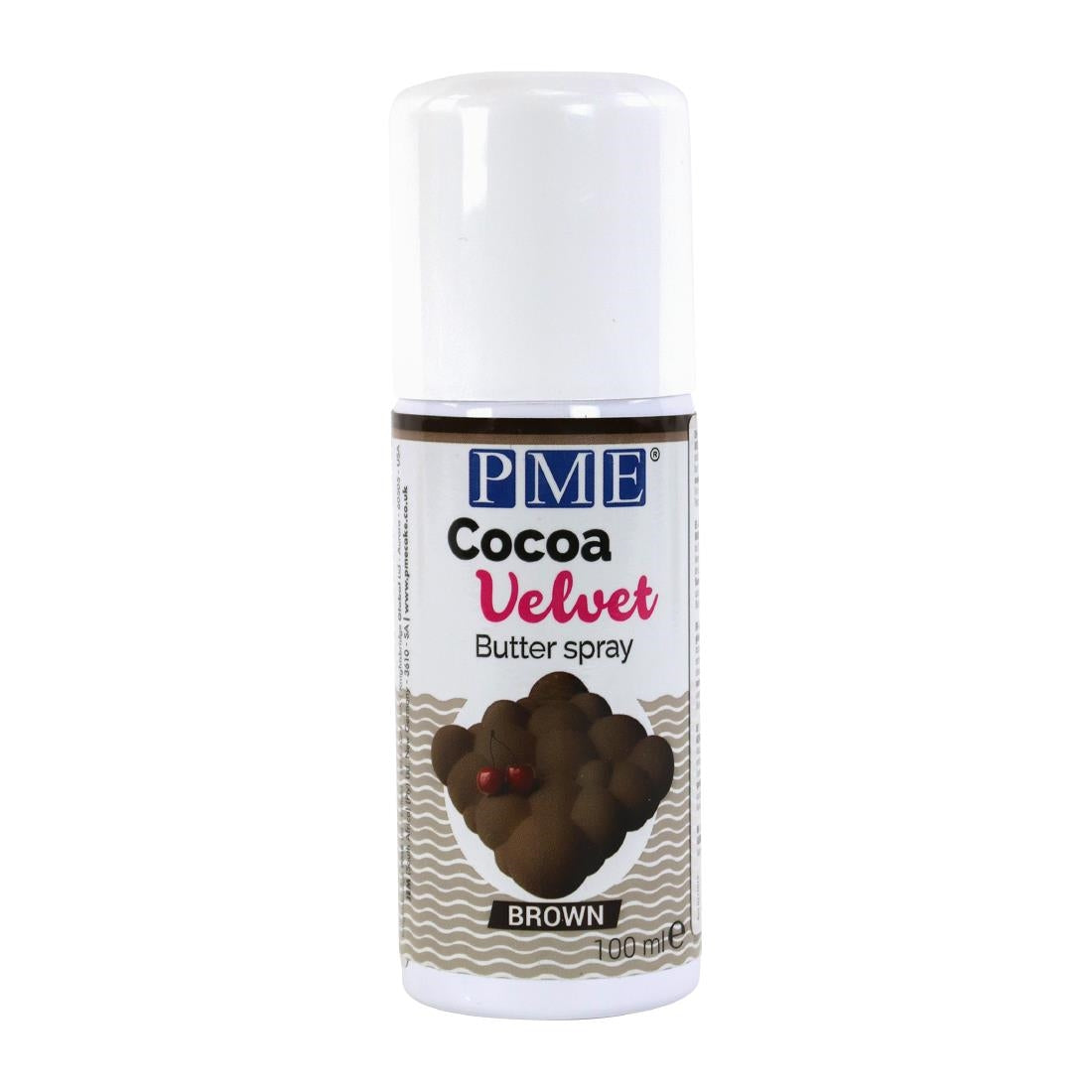 PME Cocoa Velvet Spray 100ml - Brown - HU206 PME
