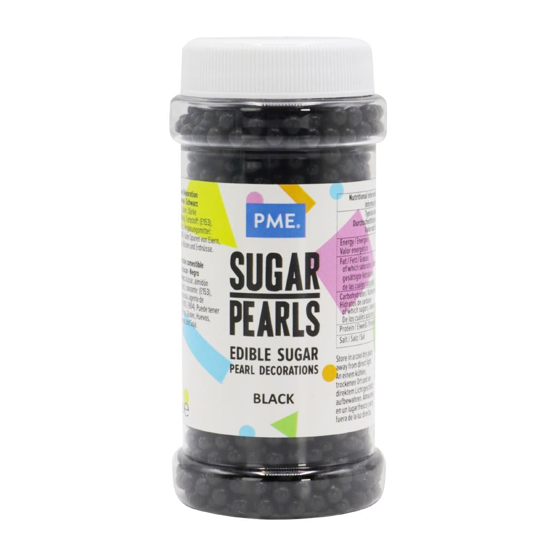 PME Small Pearls 100g - Black - HU214 PME