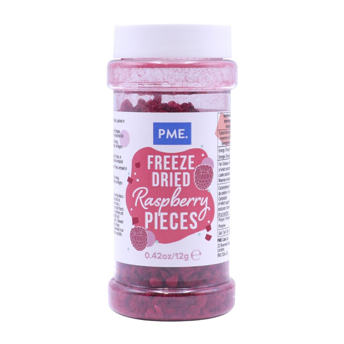 PME Freeze Dried Raspberry Pieces 12g - HU227 PME