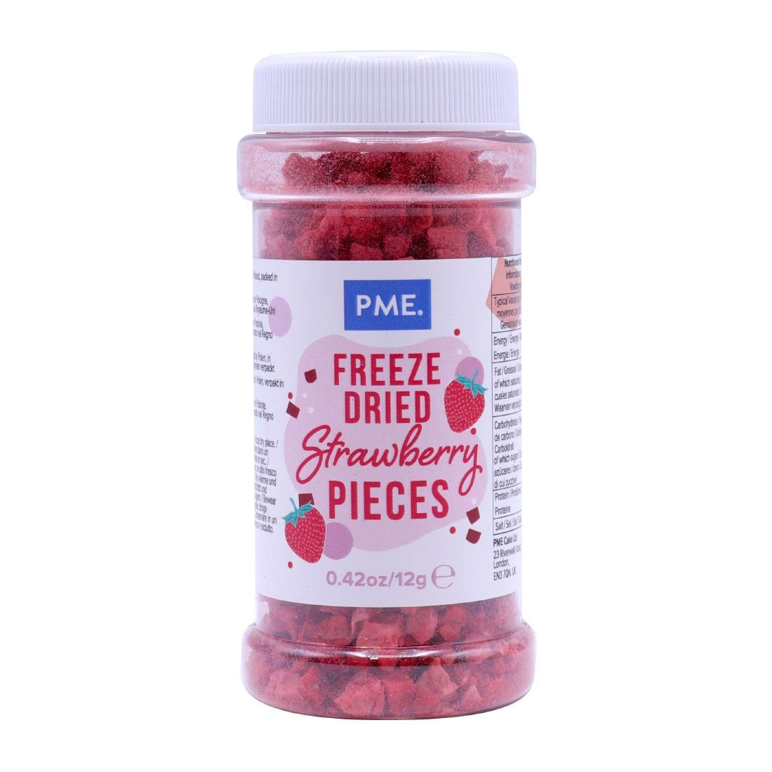 PME Freeze Dried Strawberry Pieces 12g - HU228 PME