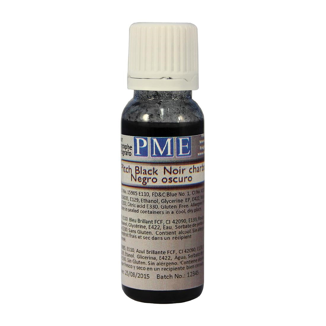 PME Airbrush Colour Pitch Black 25g - HU257 PME