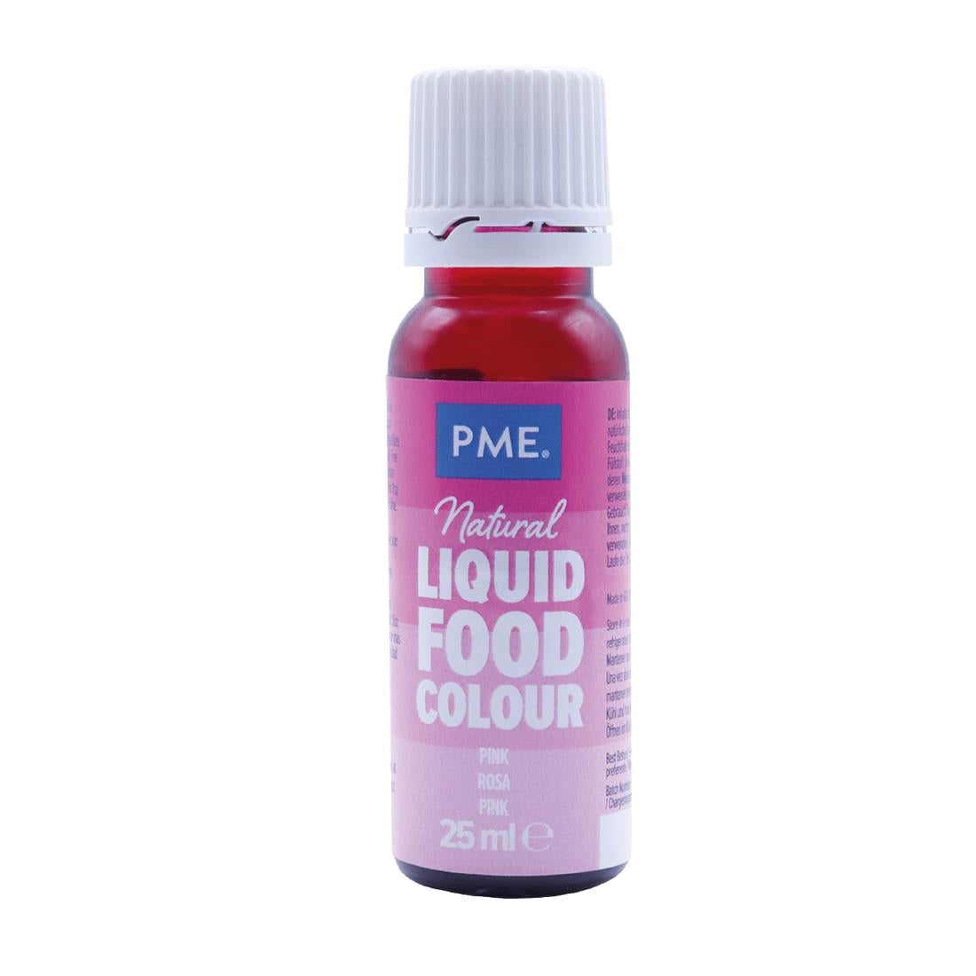 PME 100% Natural Food Colour - Pink 25g - HU267 PME