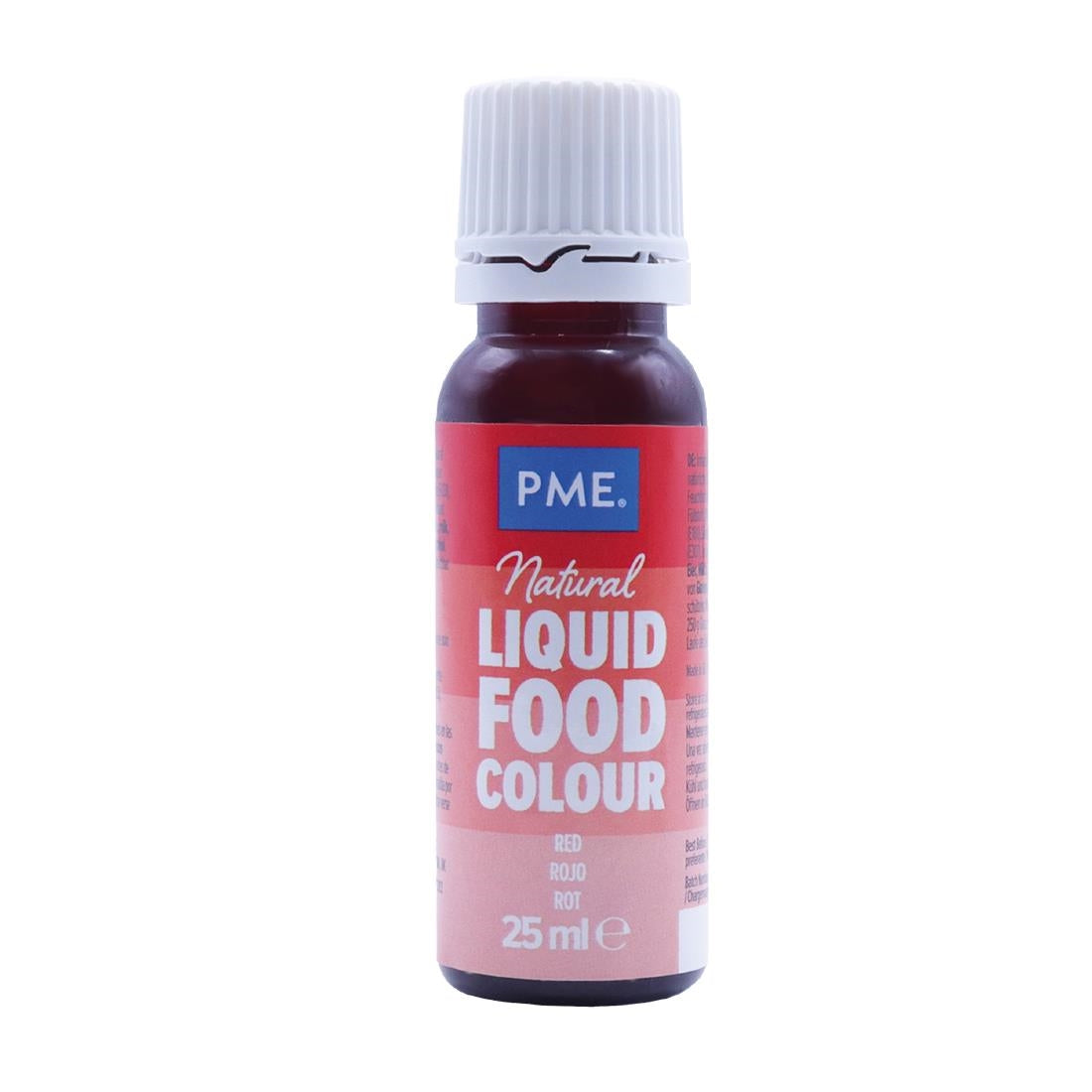 PME 100% Natural Food Colour - Red 25g - HU269 PME