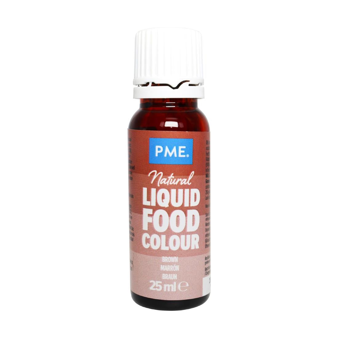 PME 100% Natural Food Colour - Brown 25g - HU270 PME