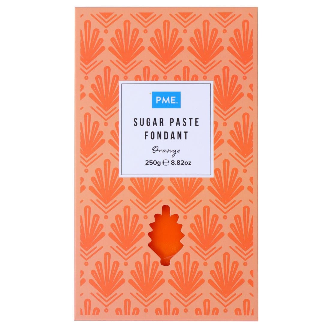 PME Sugar Paste Fondant Orange 250g - HU299 PME
