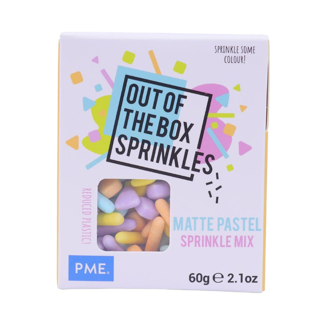PME Out of the Box Matte Pastel Sprinkle Mix 60g - HU339 PME