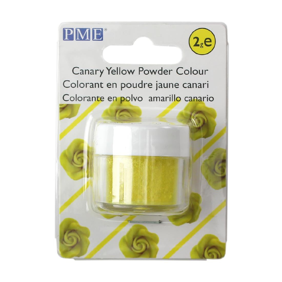 PME Powder Colours Canary Yellow 2g - HU344 PME