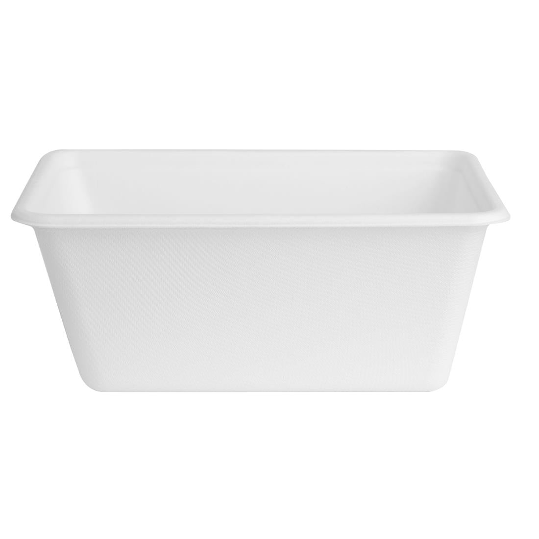 Fiesta Compostable Bagasse Food Container Bases 1000ml (Pack of 100) - HW036 Takeaway Food Containers Fiesta Compostable