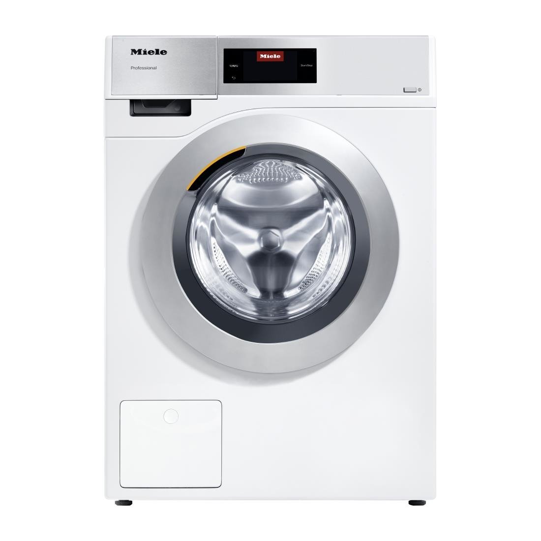 Miele Little Giant Washing Machine White 7kg with Gravity Drain 5.5kW Three Phase PWM907 - HW115 Commercial Washing Machines Miele