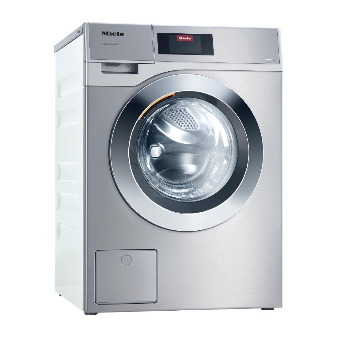 Miele Little Giant Washing Machine Steel 8kg with Drain Pump 5.5kW Three Phase PWM908 - HW119 Commercial Washing Machines Miele