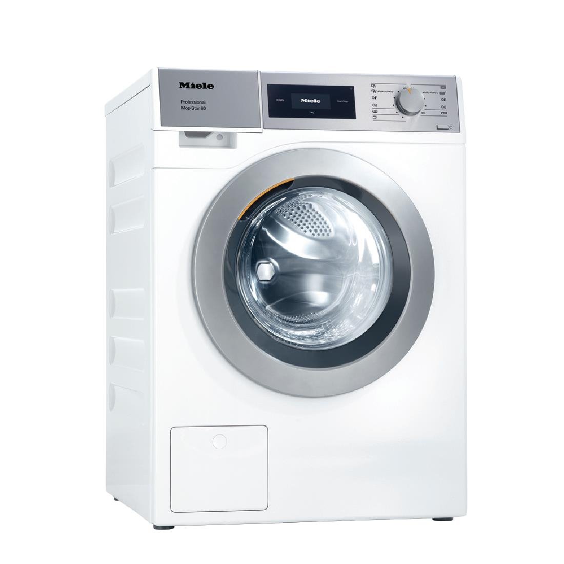 Miele Little Giant Mop Star 60 Washing Machine White 6kg with Gravity Drain 4.8kW Single Phase PWM506 - HW125 Commercial Washing Machines Miele