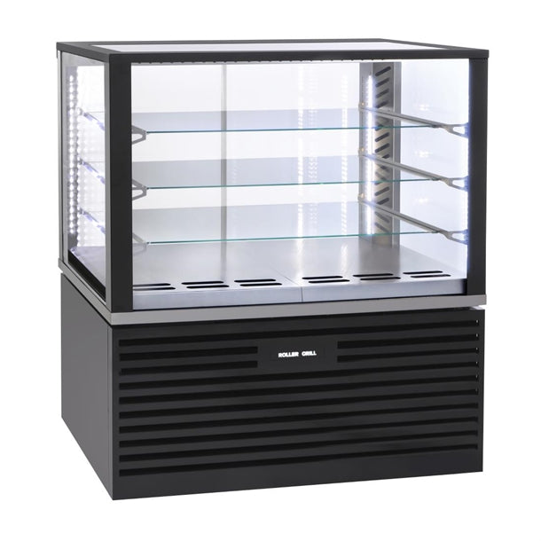 Roller Grill Free Standing Heated Display Cabinet Black FSH1200 - HW173 Roller Grill
