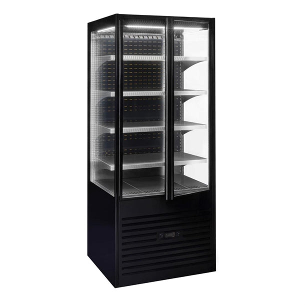 Roller Grill Self Serve Refrigerated Display Cabinet Black SSC800 - HW179 Roller Grill