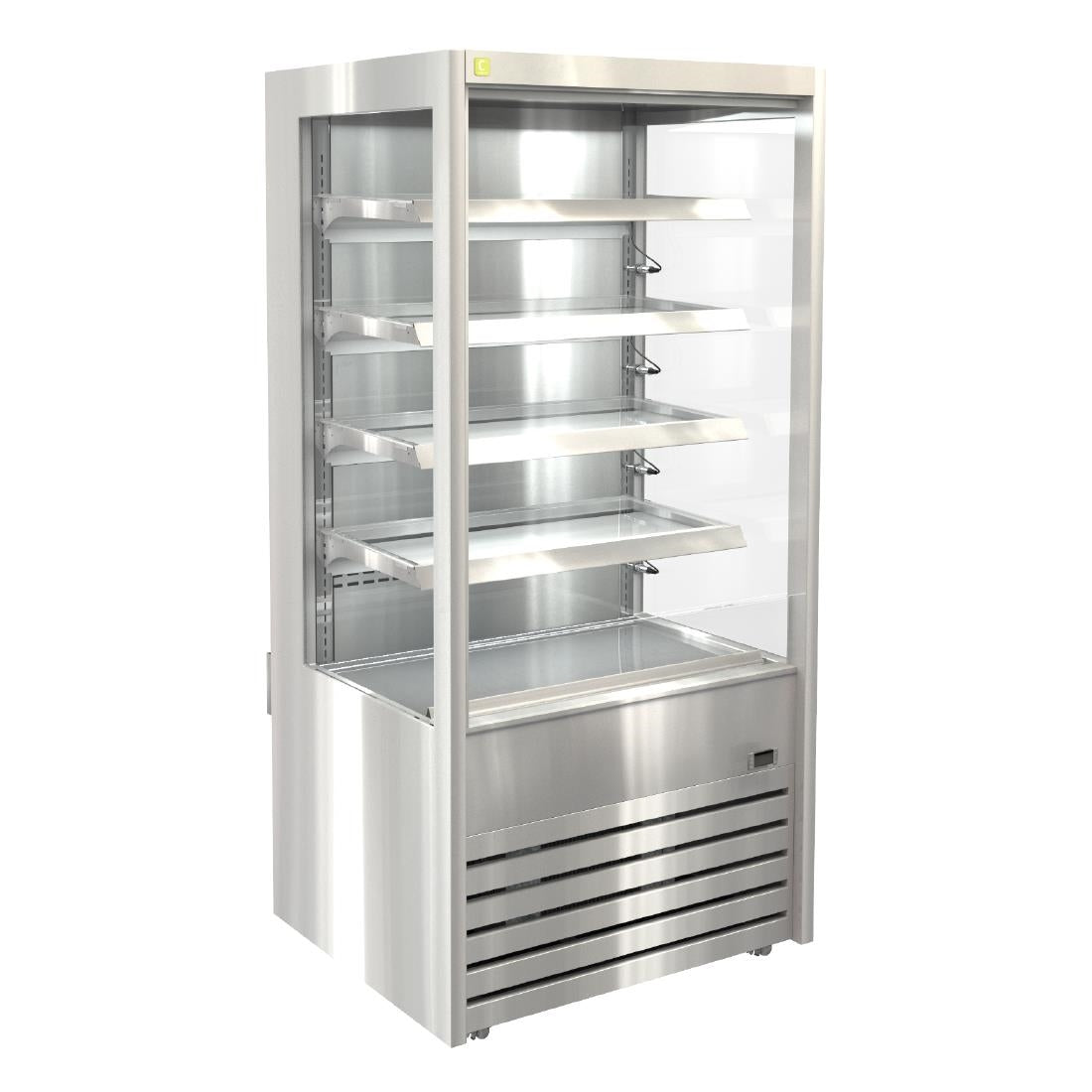 Cossiga DTG Freestanding Multideck Display Fridge 600mm with Hinged Doors DTGOR9 - HW216 Refrigerated Merchandisers Cossiga