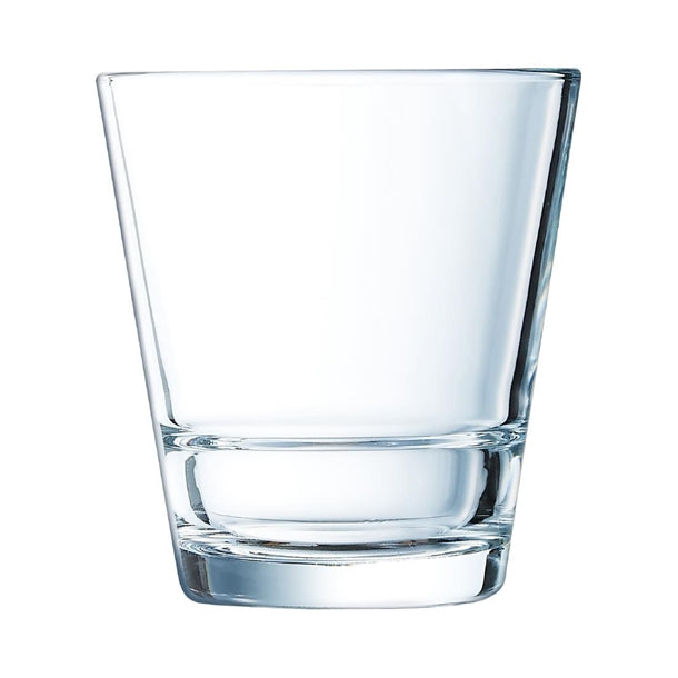 Arcoroc Stack Up Old Fashioned 260ml (Pack of 24) - HW239 Utopia Hi Balls and Tumblers Arcoroc