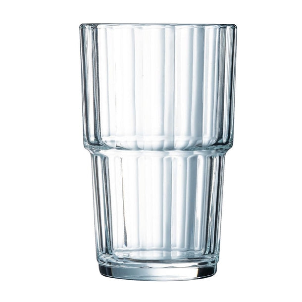 Arcoroc Norvege Stacking Tumblers 270ml (Pack of 72) - HW253 Arcoroc Hi Balls and Tumblers Arcoroc