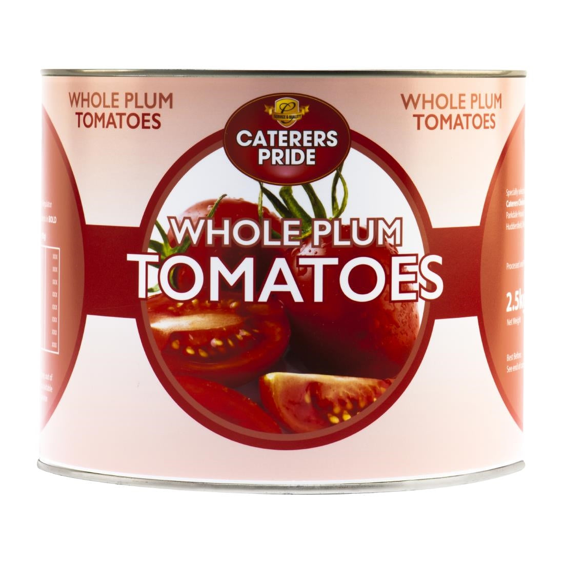 Caterers Pride Whole Plum Tomatoes 2.5kg - HW322 Caterers Pride