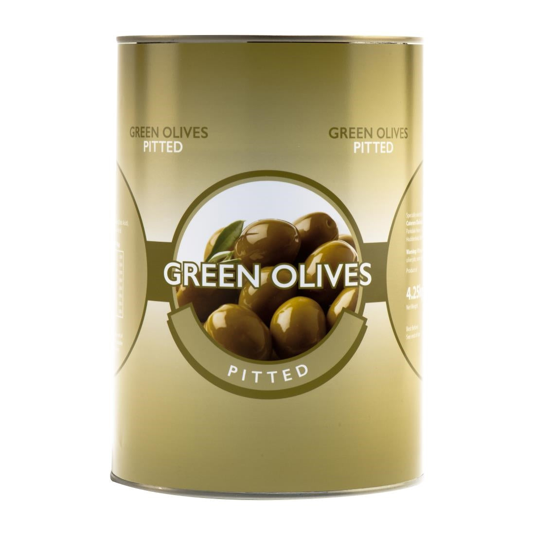 Caterers Pride Green Pitted Olives 4.25kg - HW330 Caterers Pride