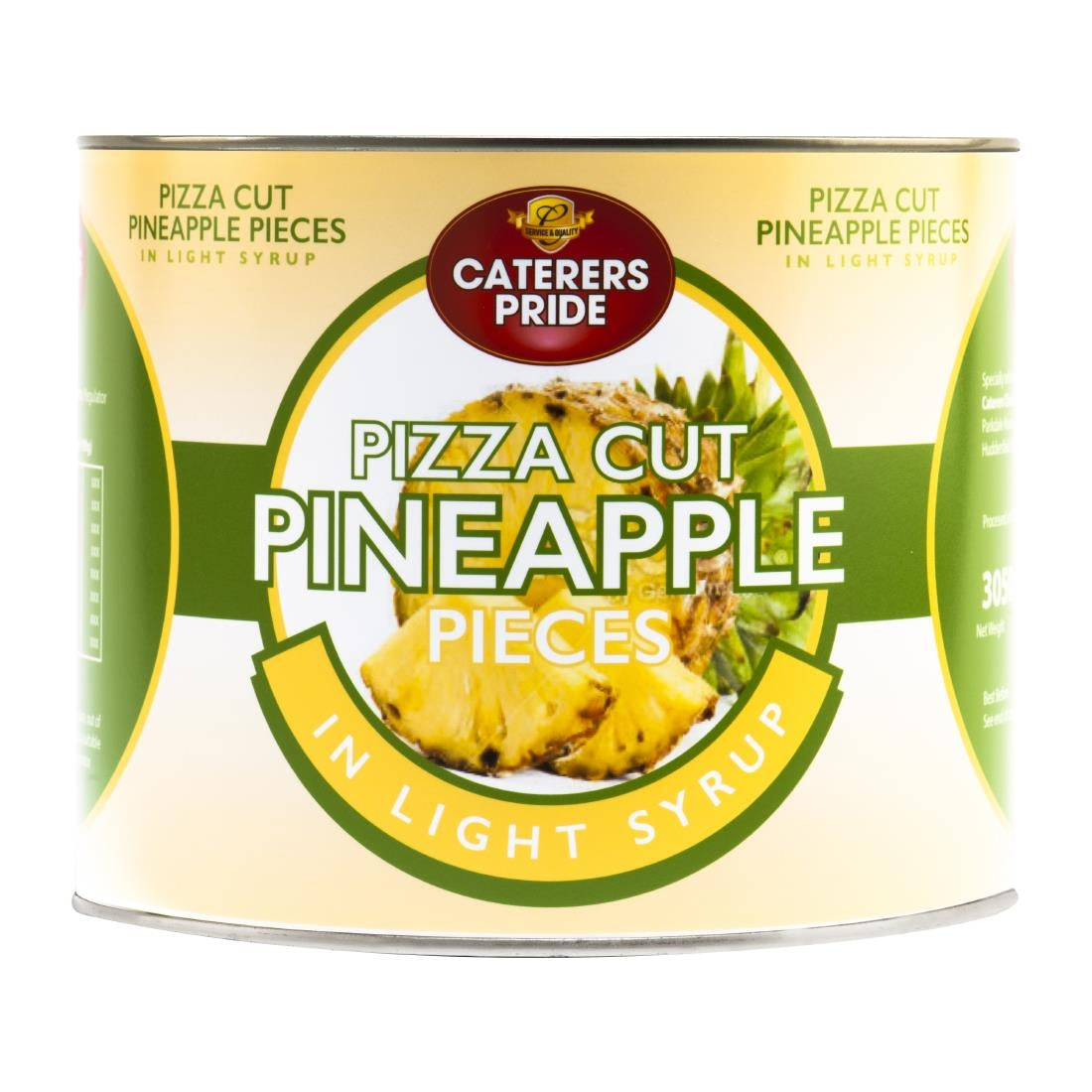 Caterers Pride Pineapple Pieces Pizza Cut in Light Syrup 3kg - HW340 Caterers Pride