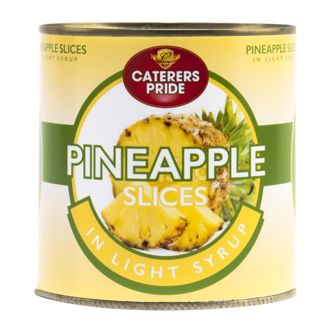 Caterers Pride Pineapple Slices in Light Syrup 8 Count 822g (Pack of 6) - HW342 Caterers Pride