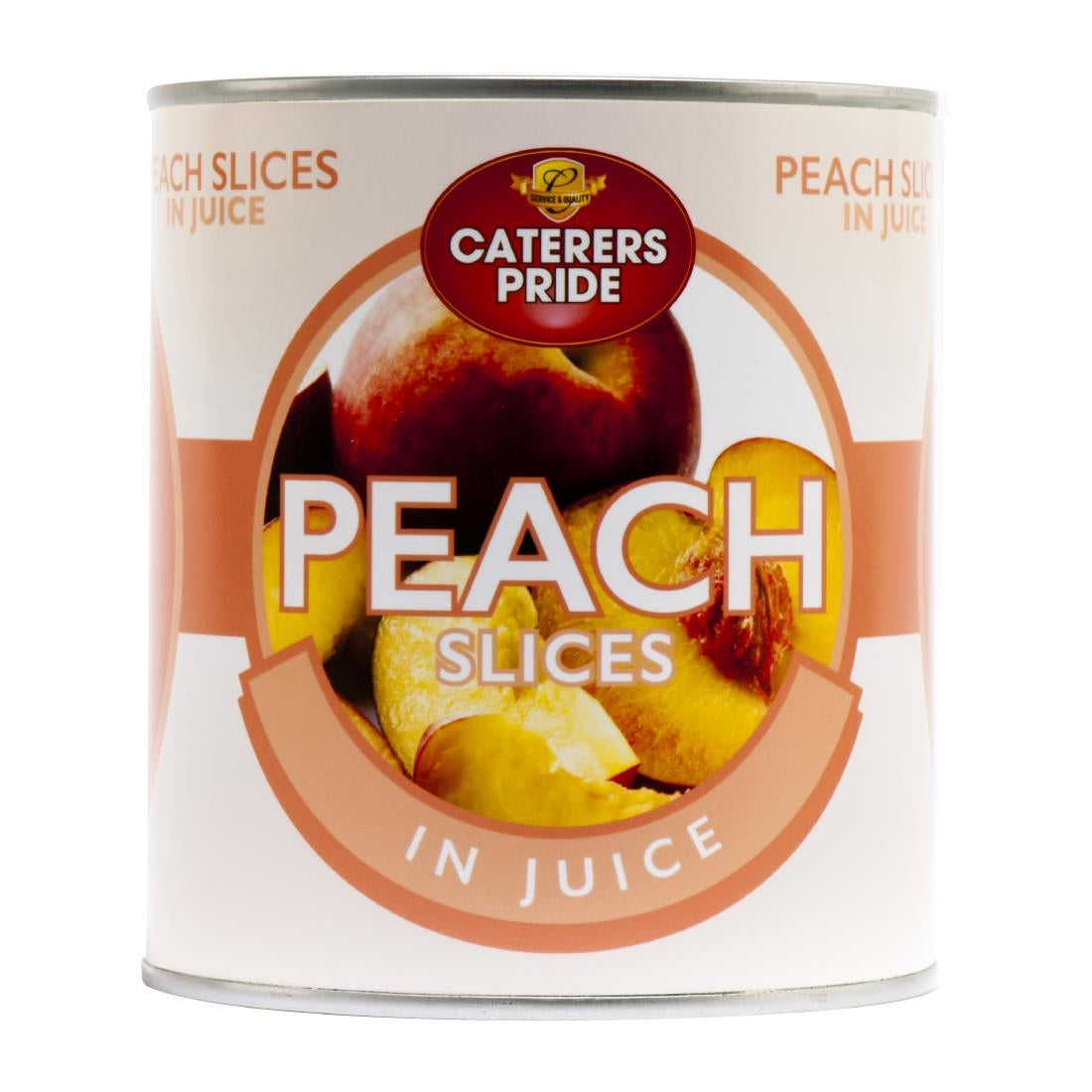 Caterers Pride Peach Slices in Juice 820g (Pack of 6) - HW345 Caterers Pride