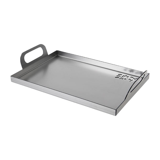 Kasai Konro Solid Plancha for Medium Wide Konro Grill SVT-16043 - HW420 Kasai