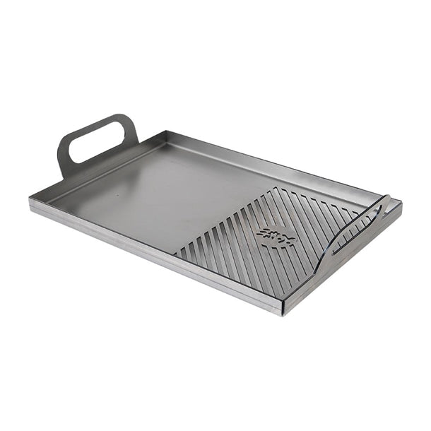 Kasai Konro 50/50 Plancha for Medium Wide Konro Grill SVT-16045 - HW425 Kasai