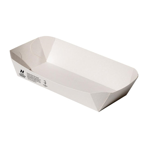Notpla Deep Trays - White (Pack of 340) - HW506 Takeaway Food Containers Notpla