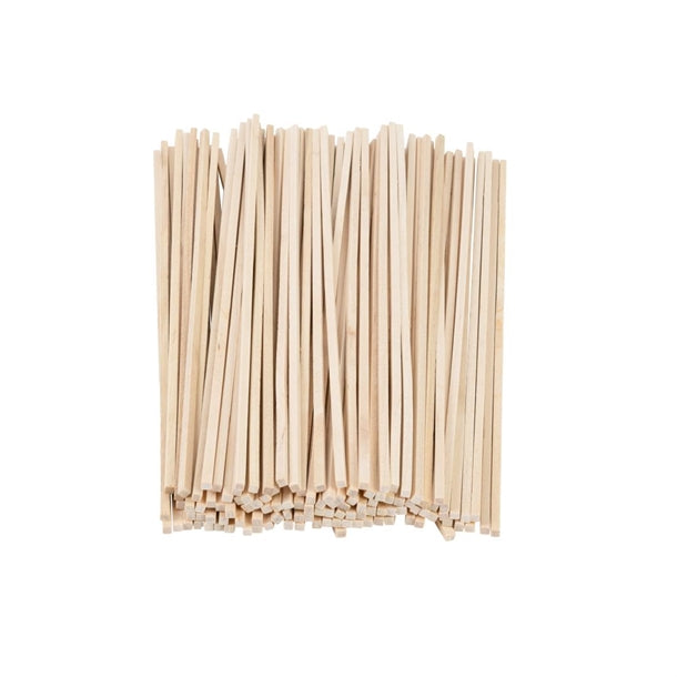 Candy Floss Wooden Sticks (Pack of 100) - HW531 Disposable Cutlery A1 Equipment