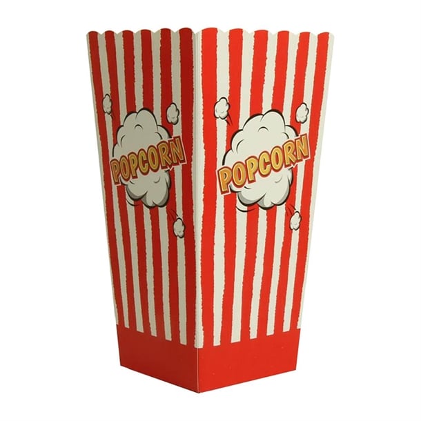 Sephra Cardboard Popcorn Boxes Large (Pack of 400) - HW537 Takeaway Food Containers Sephra