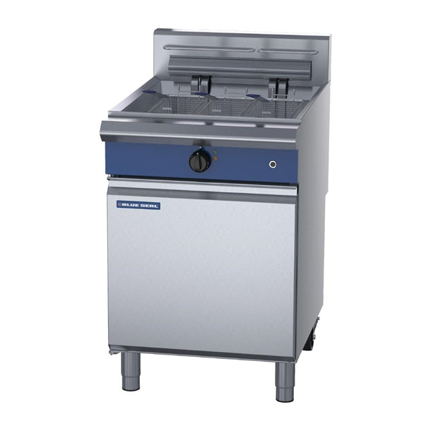 Blue Seal Evolution 600mm Single Electric Fryer UKE60 - HW600 Freestanding Electric Fryers Blue Seal