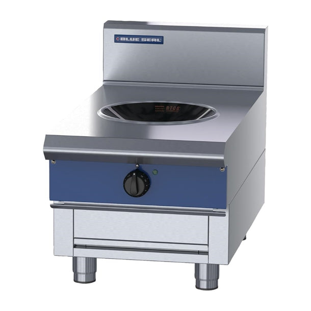 Blue Seal 450mm Induction Wok 3.5kW UKIN511W3-B - HW607 Wok Cookers & Burners Blue Seal