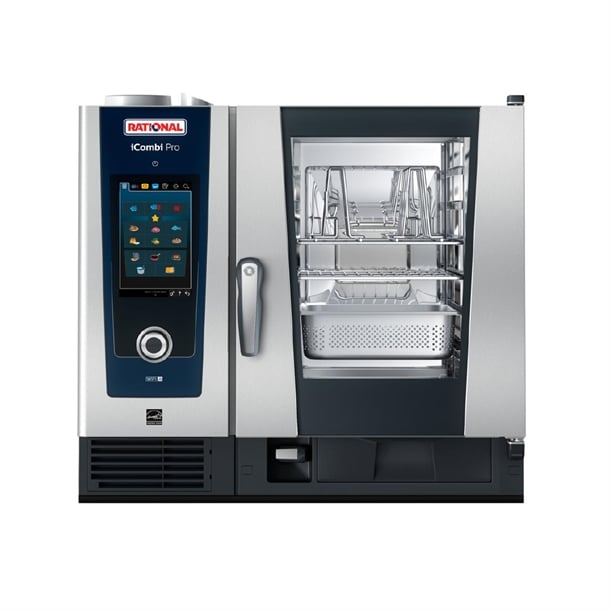 Rational iCombi Pro Combi Oven 6-1/1 Natural Gas iCare Autodose - HW705 Rational