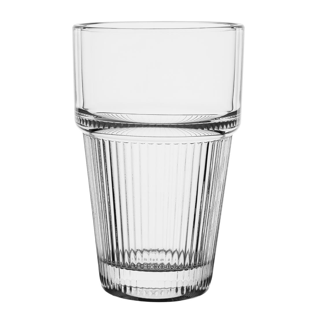 Olympia Ridged Stacking Tumblers 300ml (Pack of 6) - HW796 Utopia Hi Balls and Tumblers Olympia