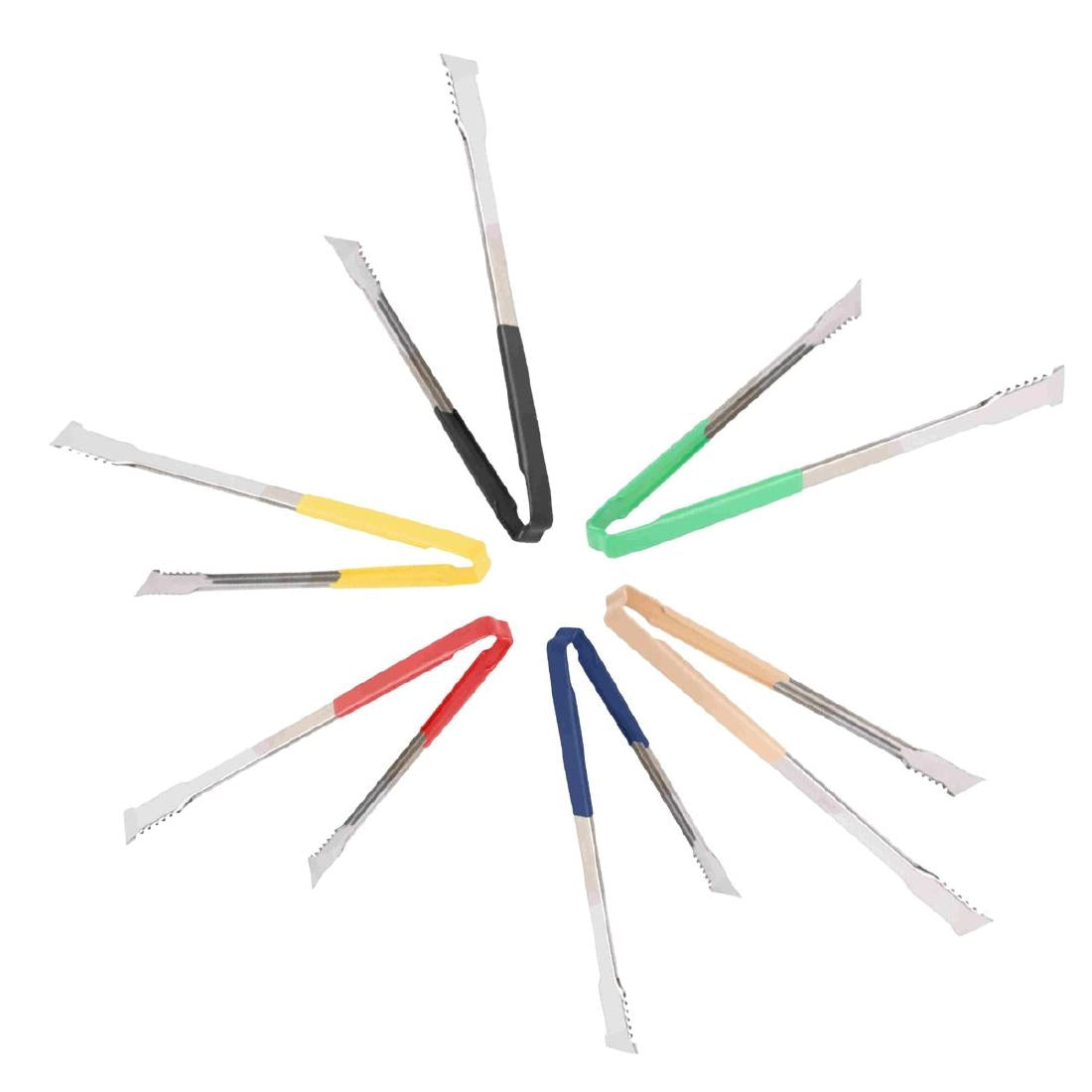 Vollrath 16" Versagrip Tongs Coloured Set - HW999 Vollrath