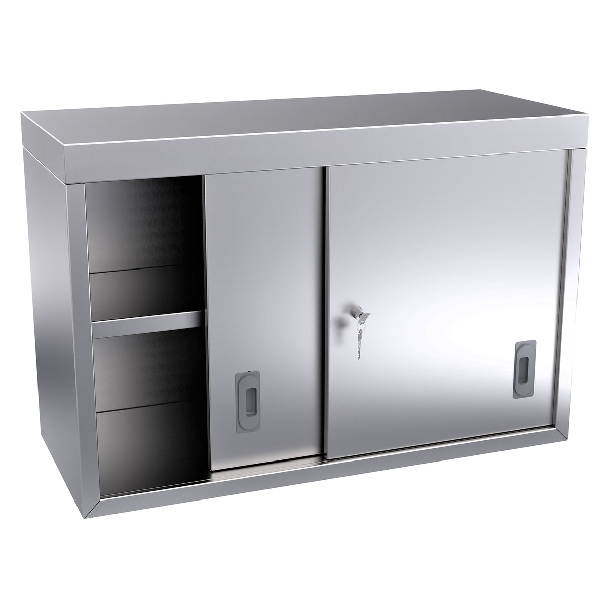 Hallco Wall Cupboard 900mm Wide Stainless Steel | HWC0900 Stainless Steel Wall Cupboards Hallco