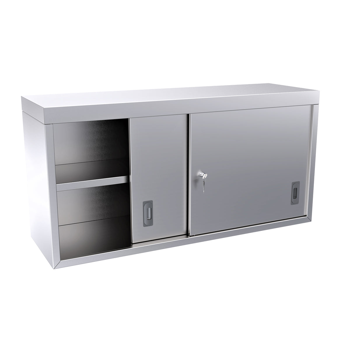 Hallco Wall Cupboard 1200mm Wide Stainless Steel | HWC1200 Stainless Steel Wall Cupboards Hallco