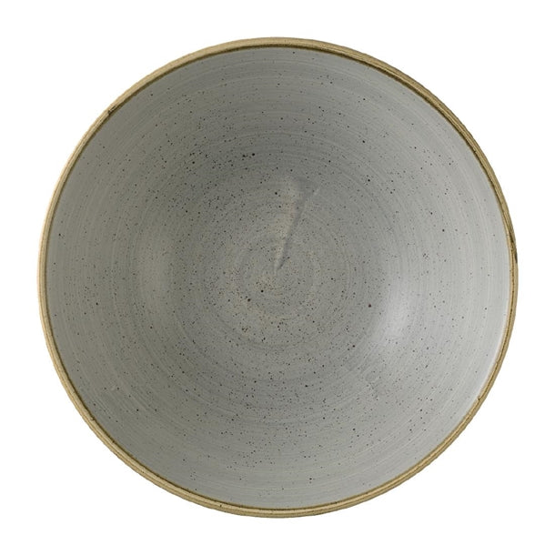 Churchill Stonecast Grey Deep Coupe Bowls 180mm (Pack of 6) - HX025 Bowls Churchill Super Vitrified