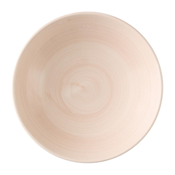 Churchill Stonecast Canvas Coral Coupe Bowls 185mm (Pack of 12) - HX078 Bowls Churchill Super Vitrified