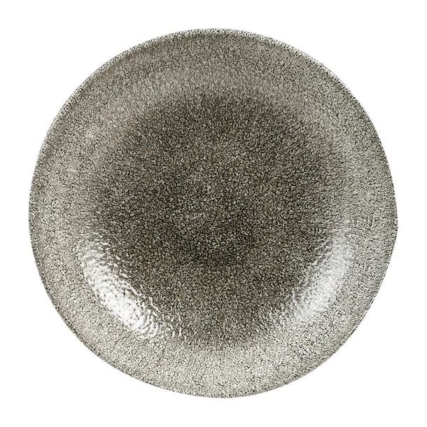 Churchill Studio Prints Raku Quartz Black Evolve Deep Coupe Bowls 178mm (Pack of 6) - HX125 Bowls Churchill Super Vitrified